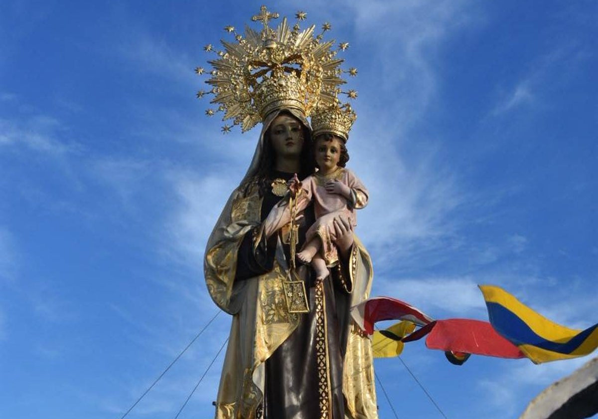 La Virgen del Carmen, patrona de Punta Umbría