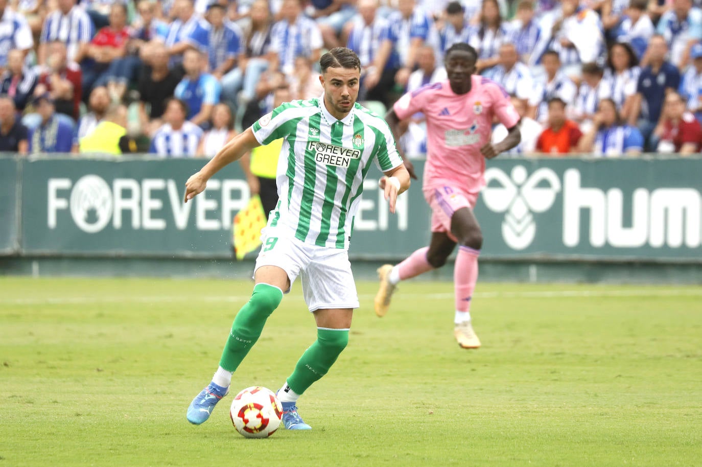 Todas las imágenes que ha generado la visita del Recreativo al filial del Betis