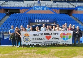 El Recreativo-Algeciras estará dedicado a los donantes y sus familias