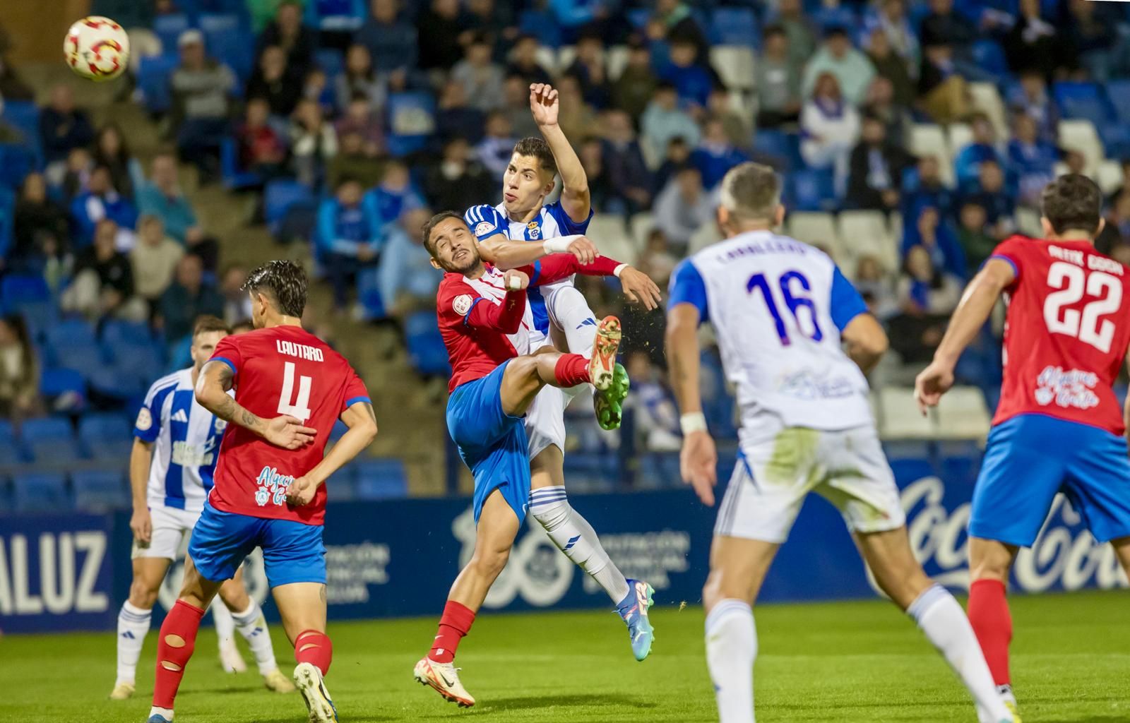 Las mejores imágenes del loco partido Recreativo-Algeciras