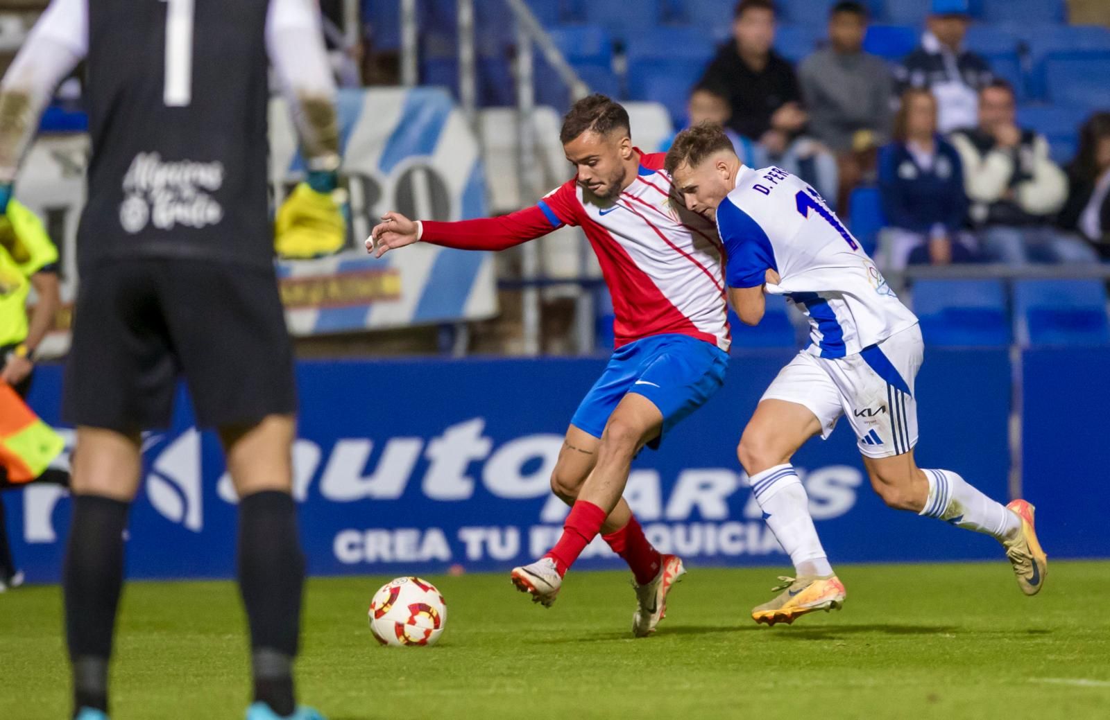 Las mejores imágenes del loco partido Recreativo-Algeciras