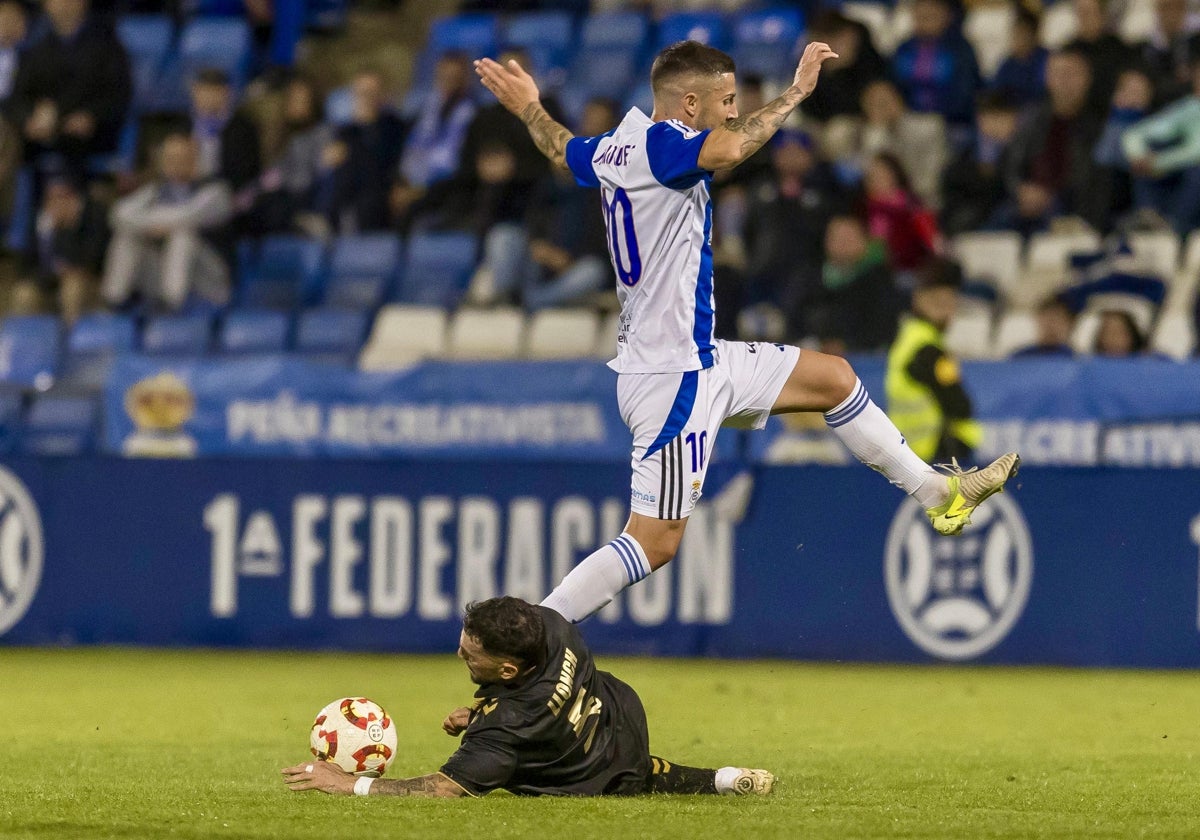 Antonio Domínguez, ante el Intercity