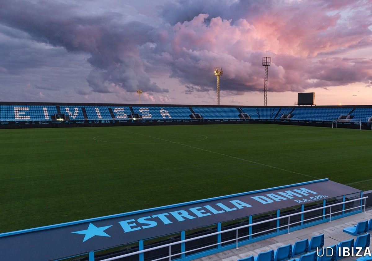 El Palladium Can Mises, estadio donde jugará el Recreativo de Huelva este domingo