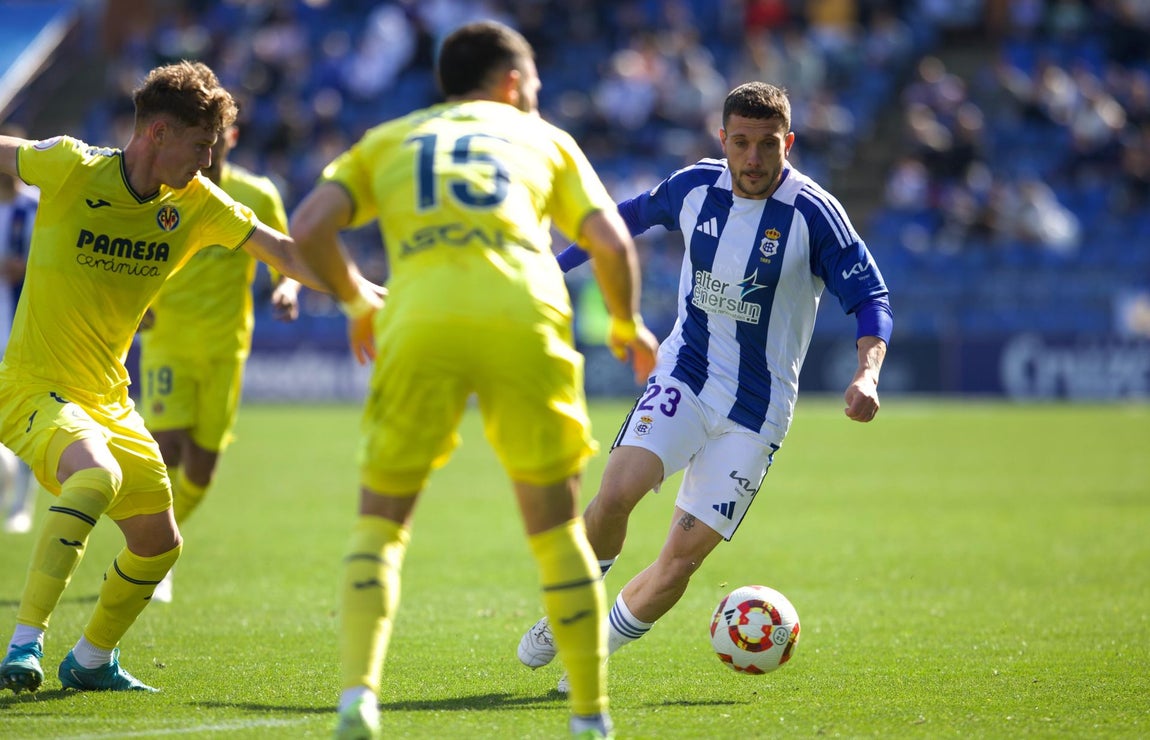 Las mejores imágenes del Recreativo de Huelva - Villarreal B