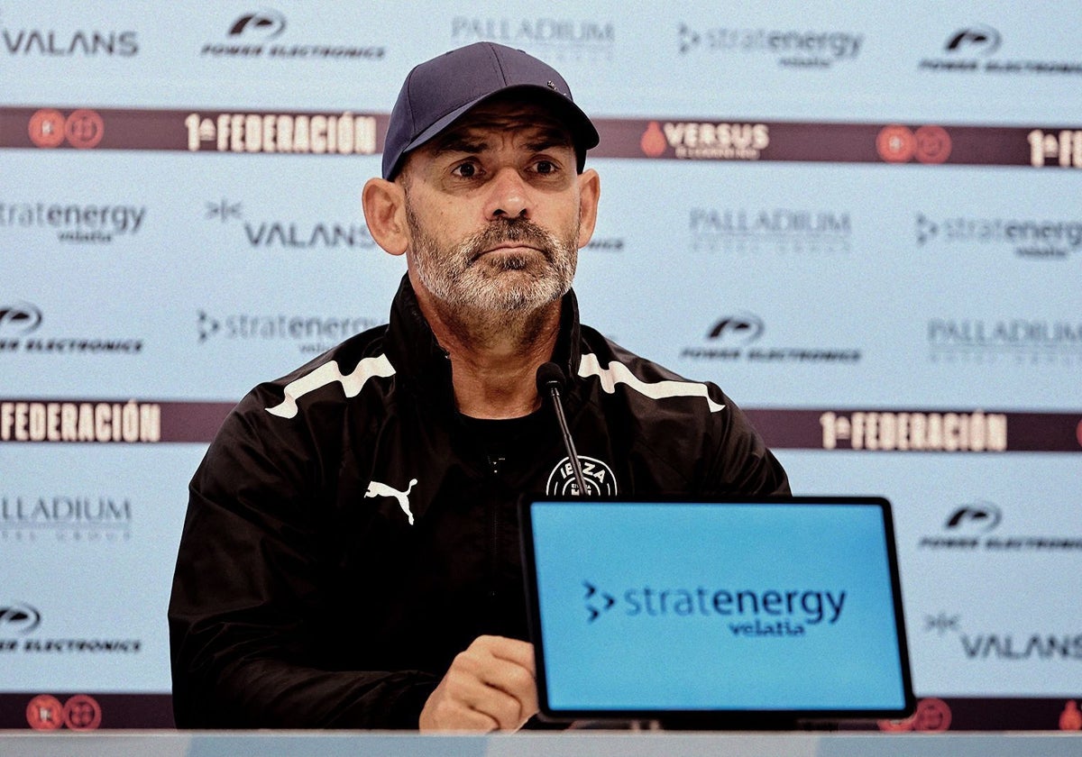 Paco Jémez, en rueda de prensa