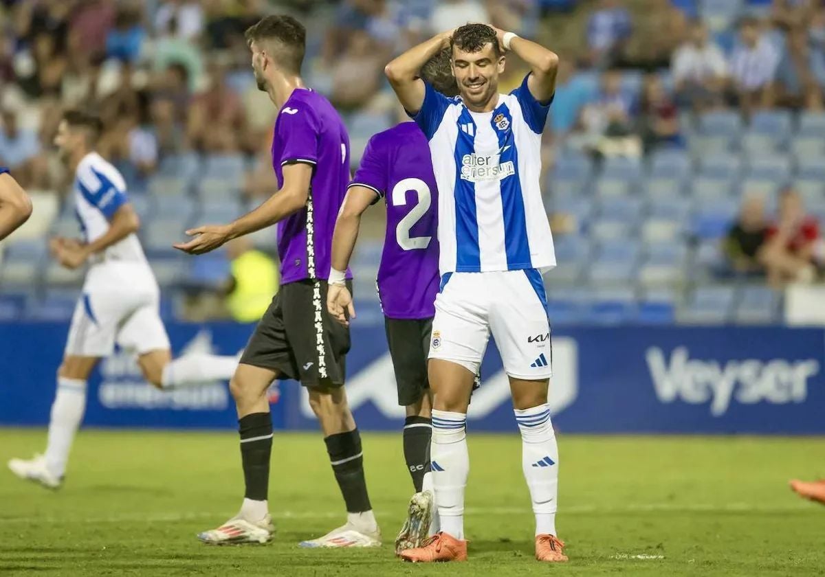 Rubén Serrano dice adiós al Recreativo de Huelva