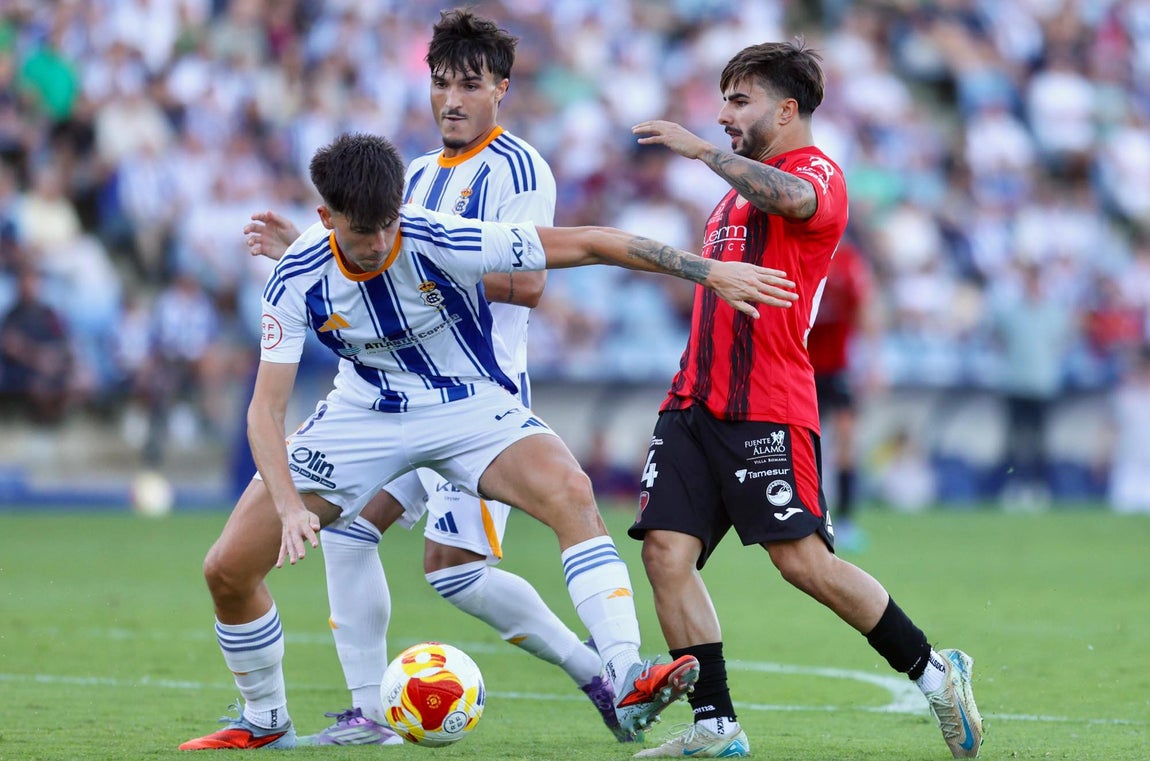 El tropezón del Recre en casa, en imágenes