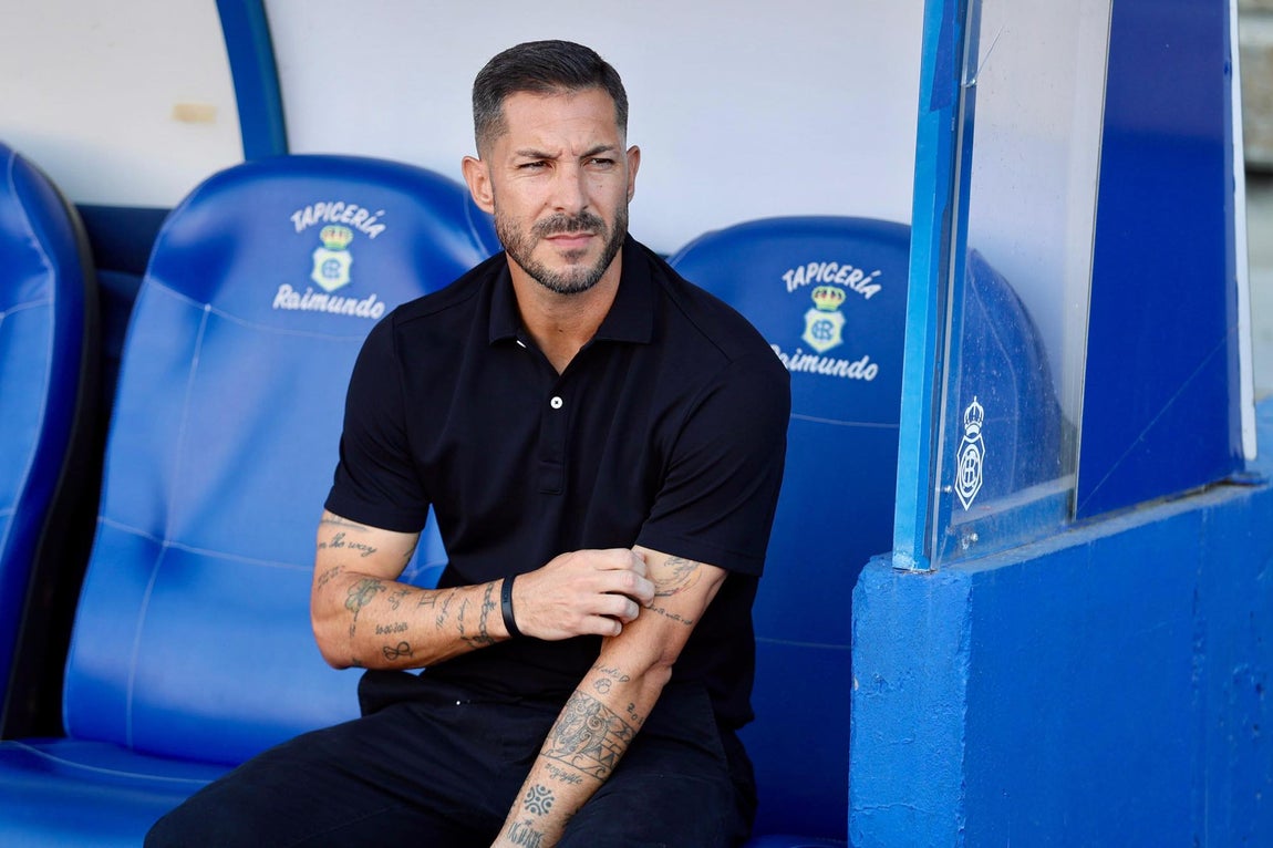 El tropezón del Recre en casa, en imágenes