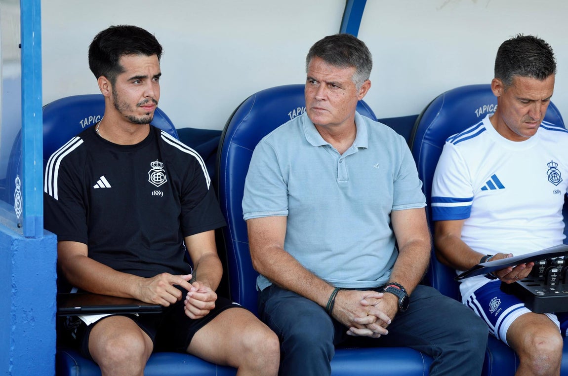 El tropezón del Recre en casa, en imágenes