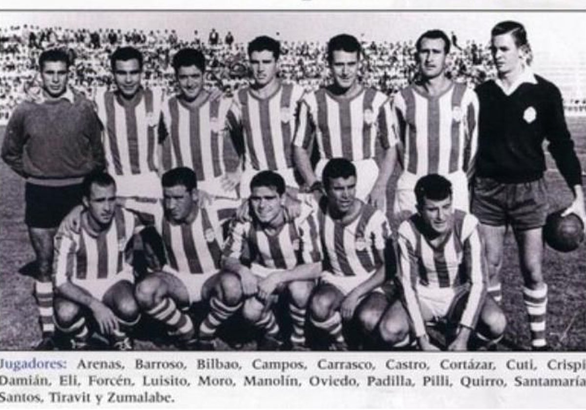 Pilli en la plantilla del Decano de la temporada 1957/58