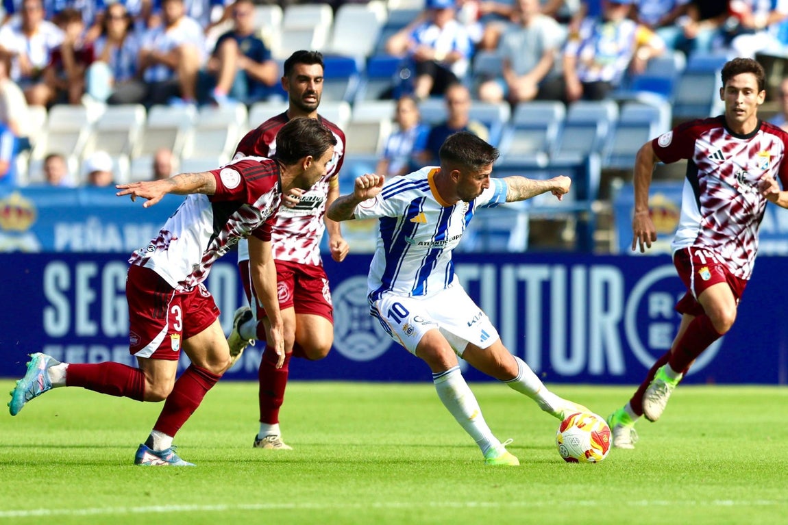 Recreativo-Xerez: Las imágenes de la derrota en el derbi andaluz