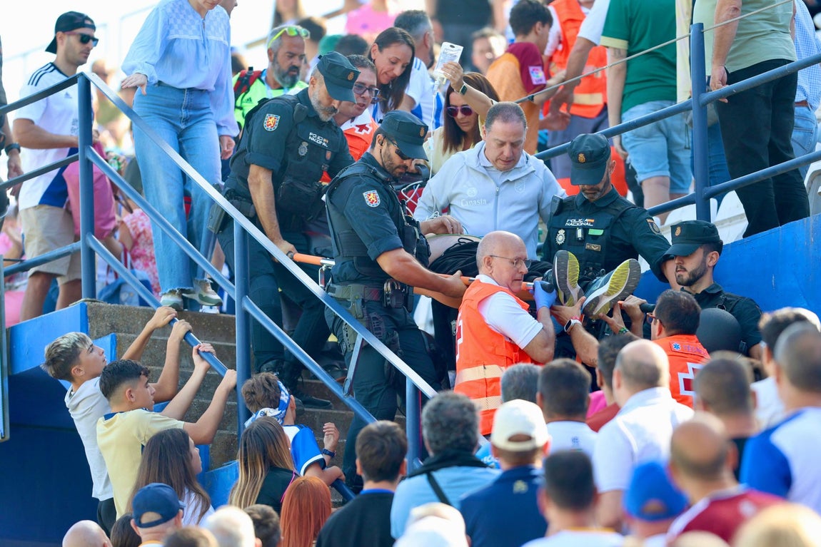 Recreativo-Xerez: Las imágenes de la derrota en el derbi andaluz