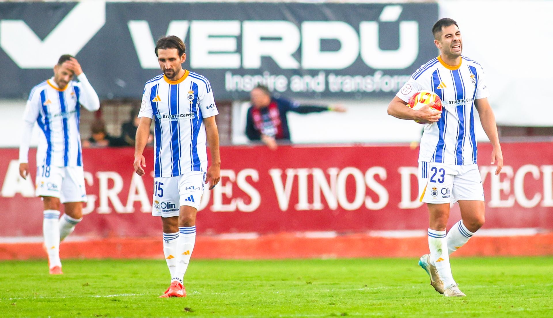 Las imágenes de la derrota del Recreativo ante el Yeclano en La Constitución