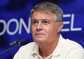 Pedro Morilla, en sala de prensa