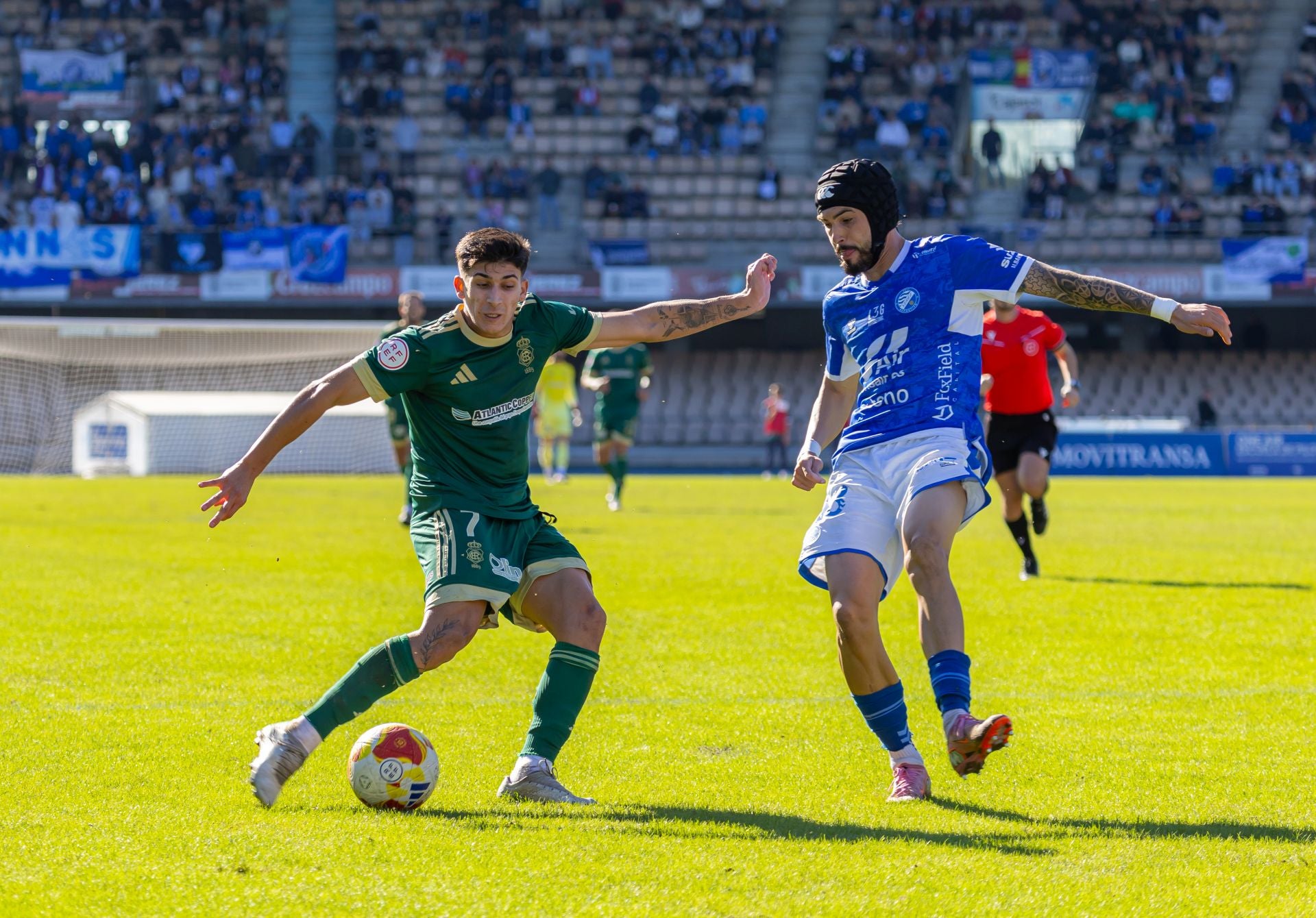 Las mejores imágenes del agridulce empate del Recre en Chapín