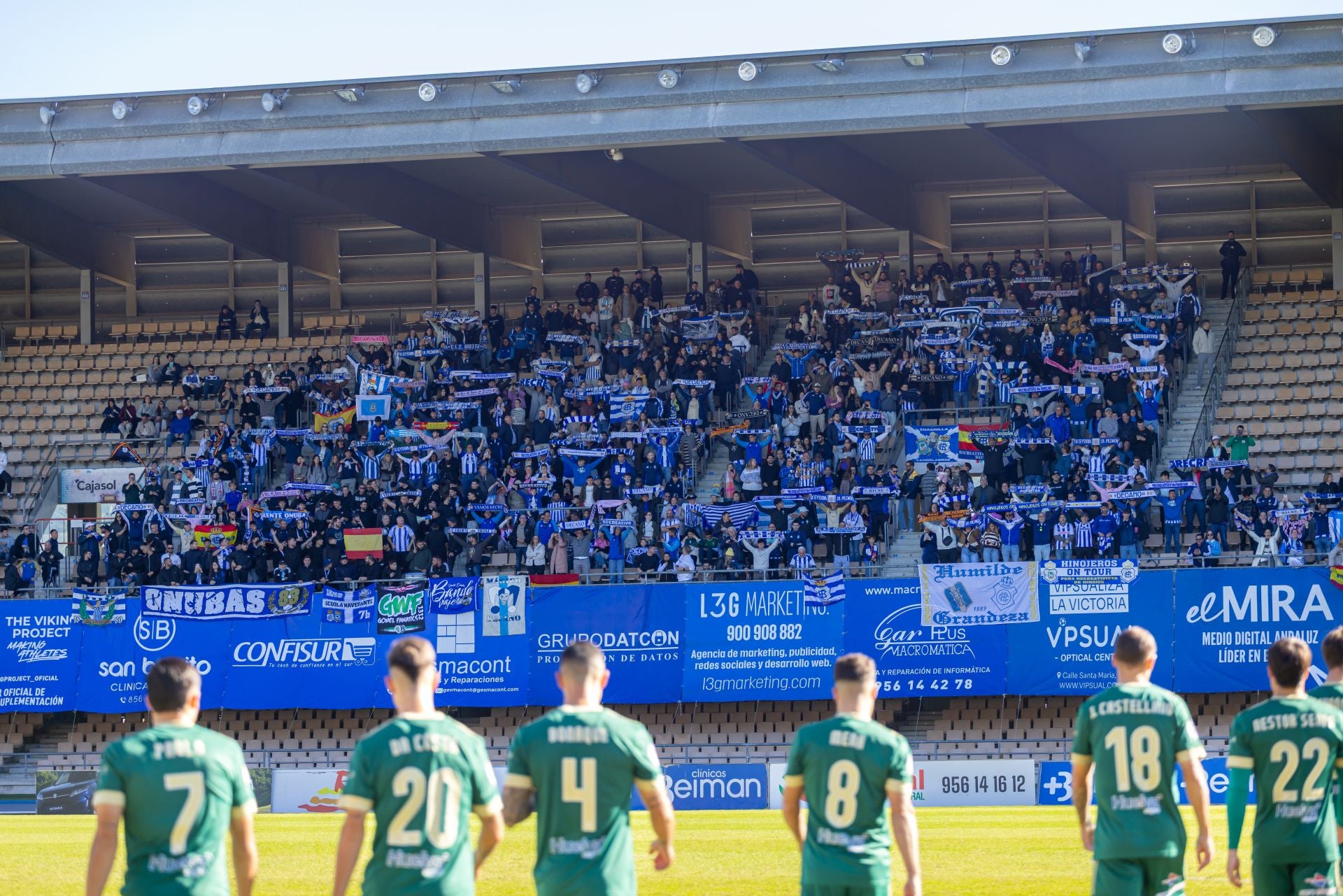 Las mejores imágenes del agridulce empate del Recre en Chapín
