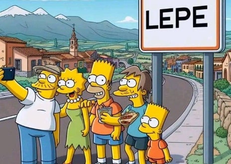 Imagen secundaria 1 - El runrún: Un capítulo de los Simpsons en Huelva