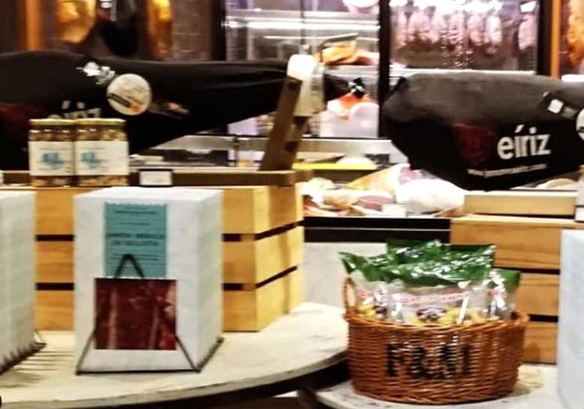 El jamón de Corteconcepción en el exclusivo escaparate londinense