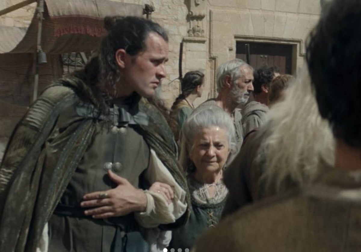 La onubense conocida como 'Abuela de Dragones' en una escena de 'House of the Dragon'