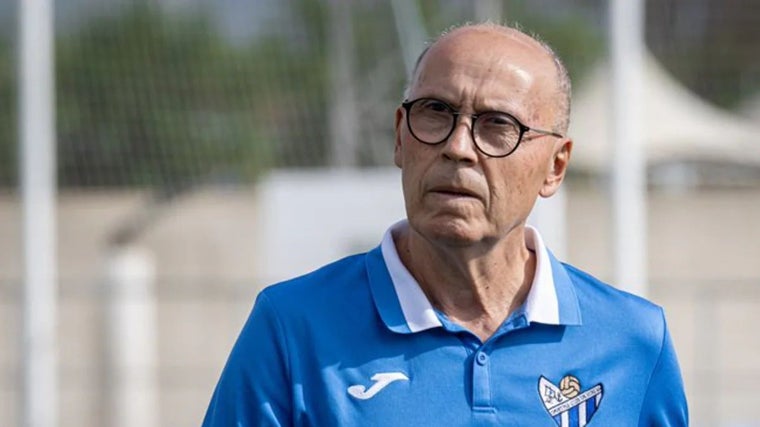 Antonio Toledo, entrenador del Sporting Huelva