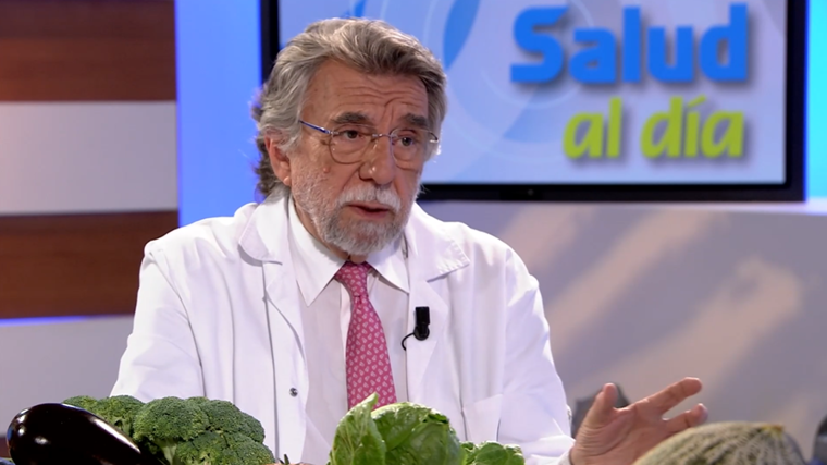 Antonio Escribano, médico especialista en endocrinología y nutrición, en el programa 'Salud al día'