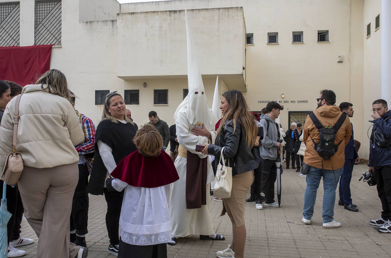 El Miércoles Santo de Huelva, en imágenes