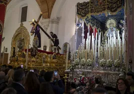 La Huelva Nazarena se quedó sin madrugá más allá de La Concepción