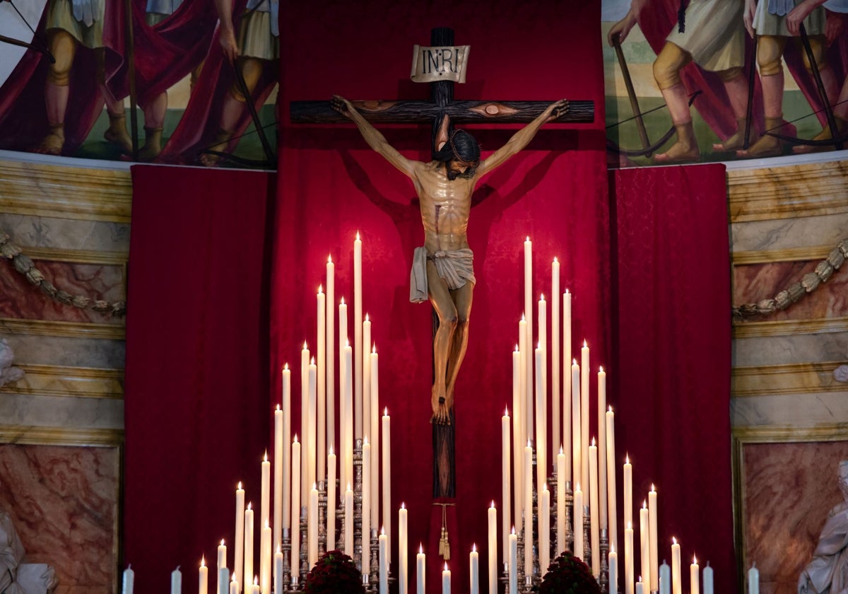 El Cristo de la Sangre en sus recientes cultos cuaresmales