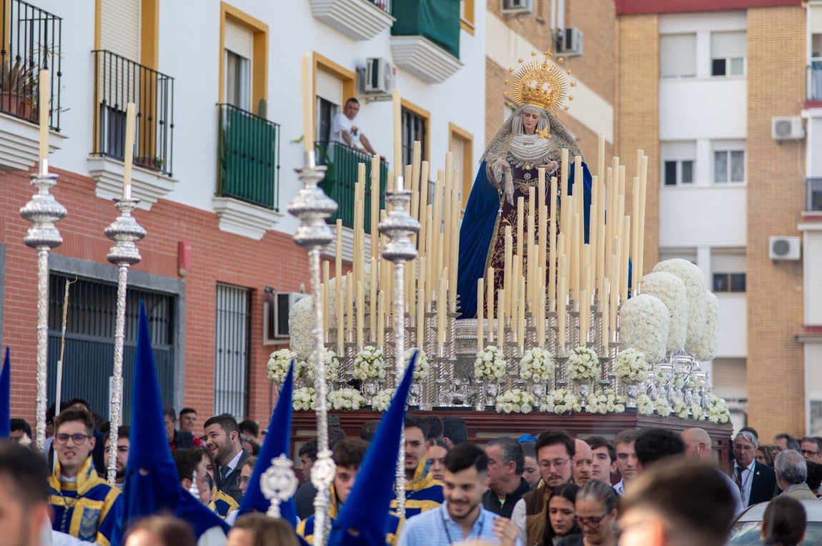 Las imágenes de la procesión de la Hermandad de la Virgen del Prado