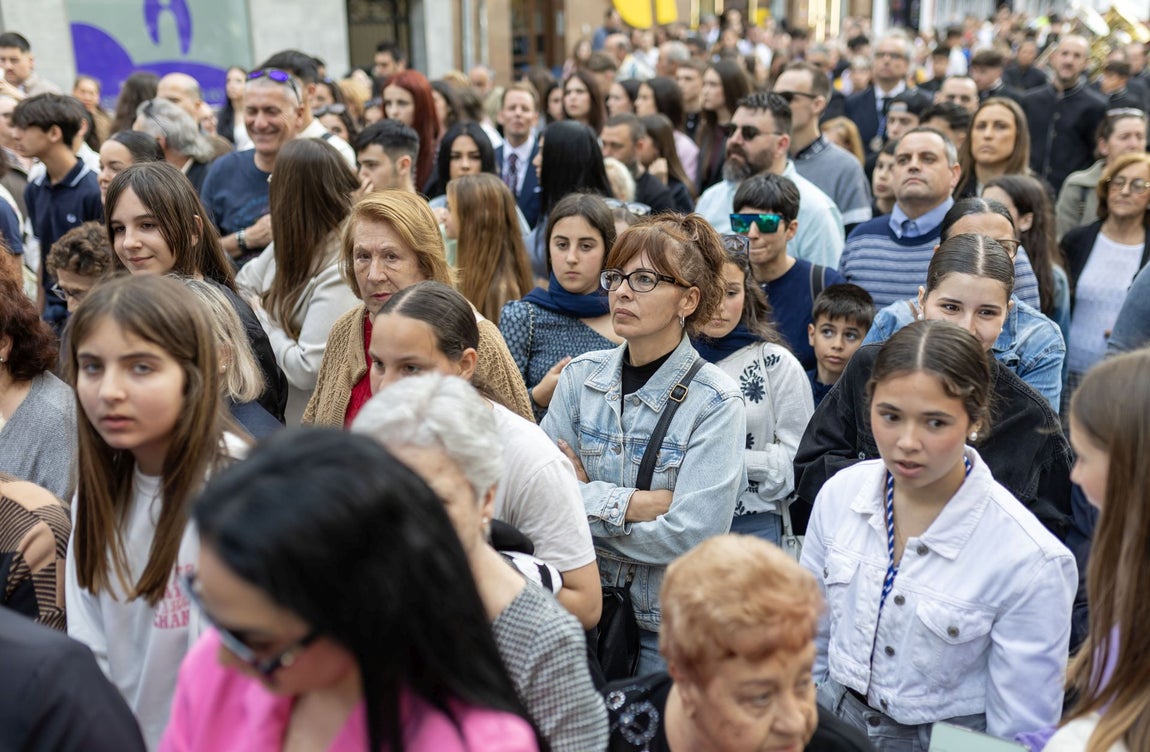 Las imágenes de la Virgen de los Dolores por las calles de Huelva