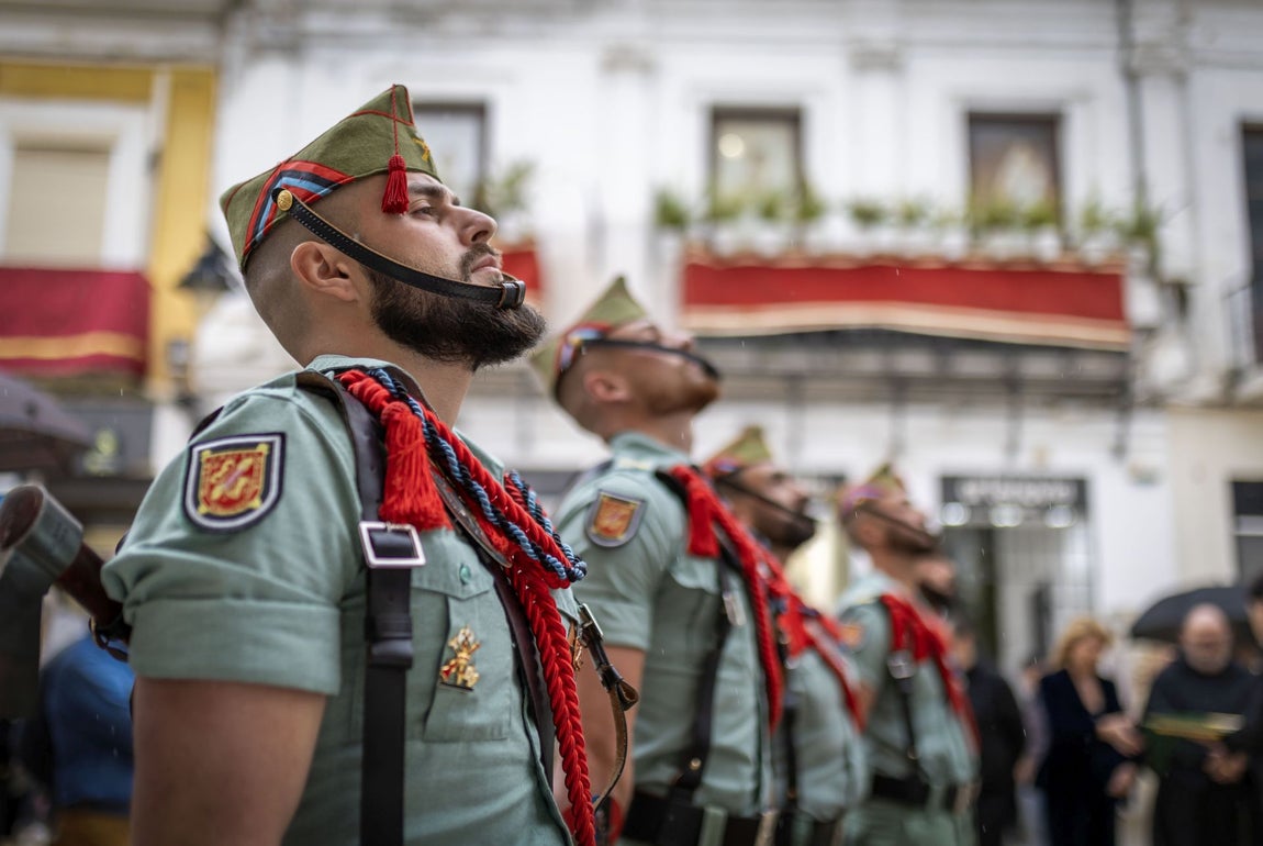 Las imágenes de los cambios de guardia de los legionarios en la Concepción