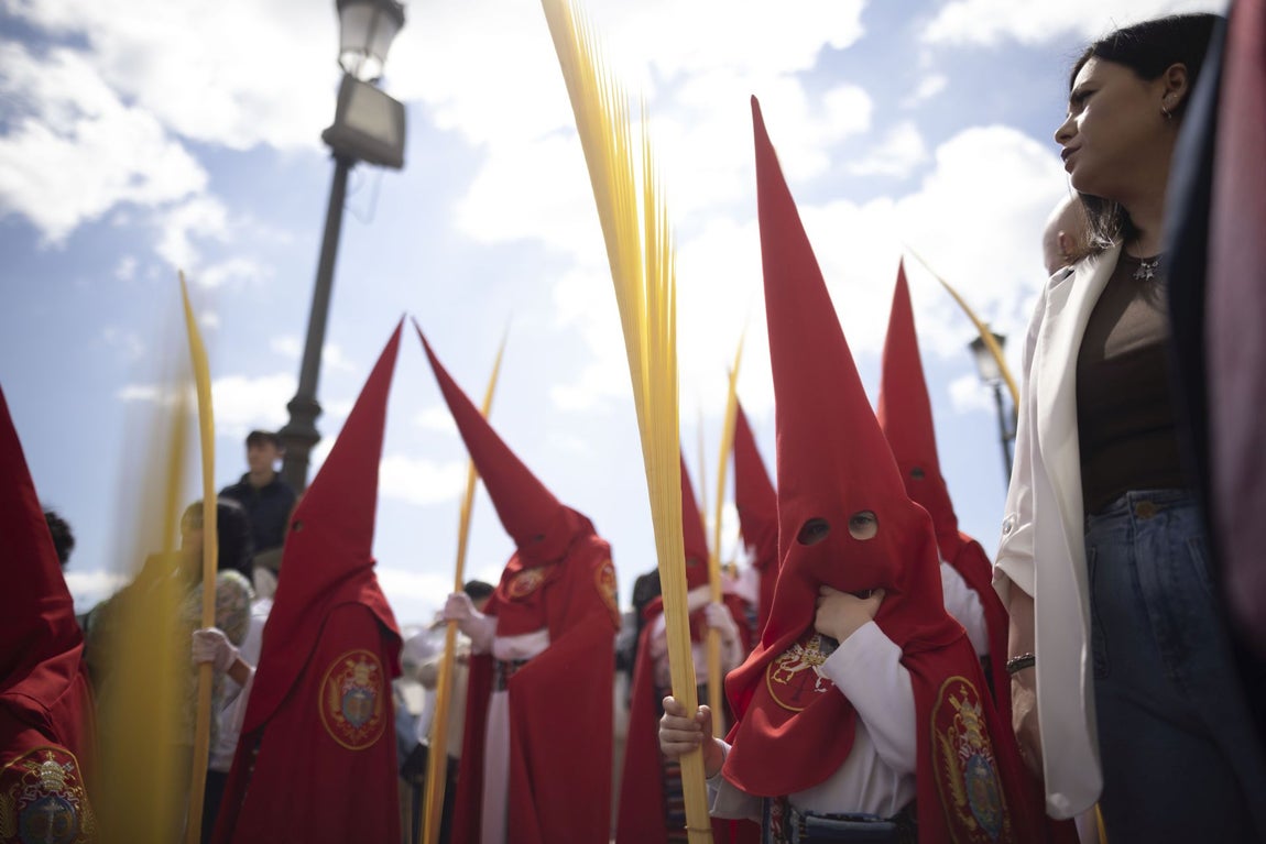 Las imágenes que ha dejado el Domingo de Ramos en Huelva