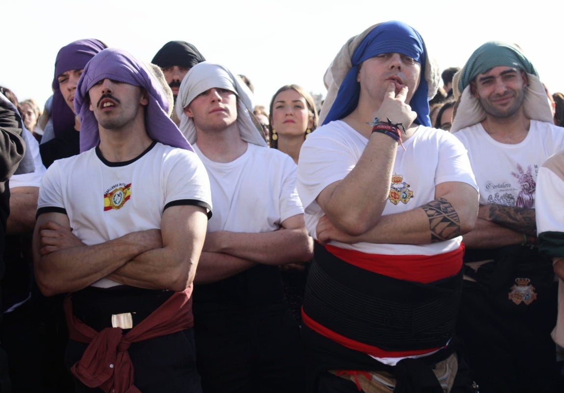 Las imágenes que ha dejado el Domingo de Ramos en Huelva