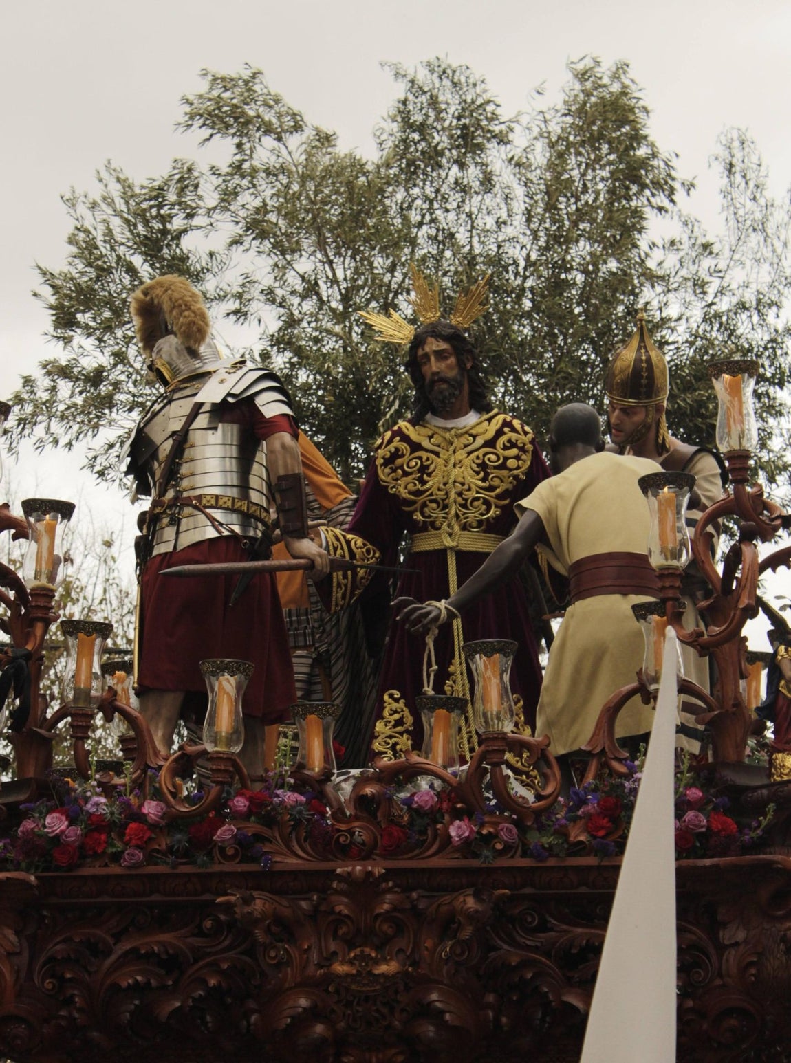Miércoles Santo en Huelva: Estampas del Prendimiento desde El Carmen