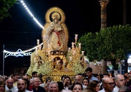 La Virgen del Valle por las calles de La Palma del Condado
