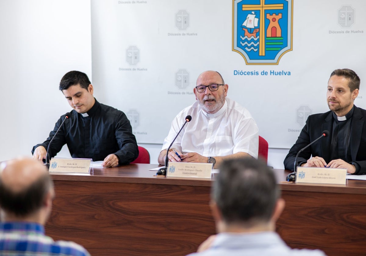 Emilio Rodríguez, vicario general de la Diocesis de Huelva