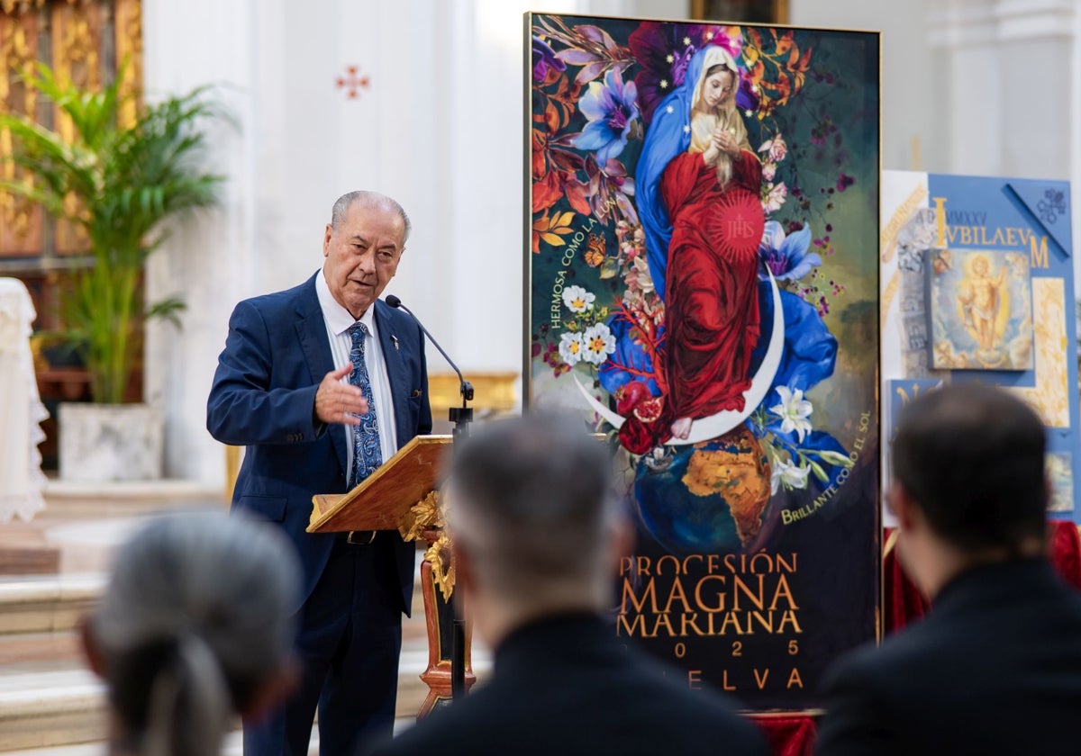 El presidente del Consejo de Hermandades, Antonio González