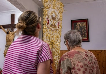 Magna Mariana de Huelva: todo preparado en Pérez Cubillas para el traslado de la Virgen de la Salud a la ermita de la Soledad
