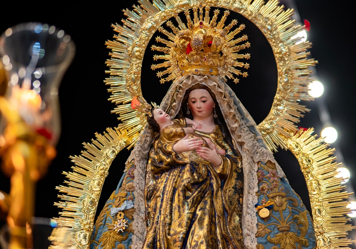 La Virgen de los Remedios, patrona de Villarrasa saldrá en la Magna