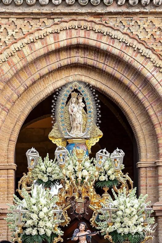 Magna Mariana: Las imágenes de la masiva llegada a Huelva de las patronas de Lepe y Palos