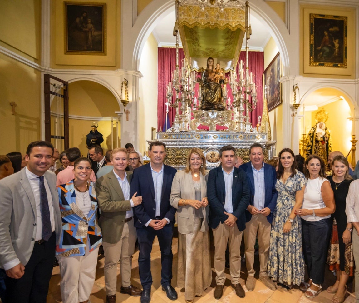 Magna Mariana: Las imágenes de la masiva llegada a Huelva de las patronas de Lepe y Palos