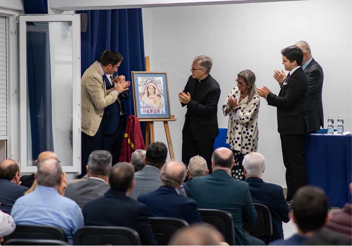 Un momento de la presentación del christmas navideño
