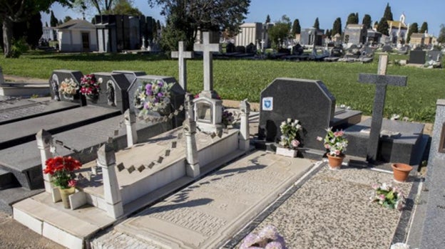 La tumba de William Martin, en el cementerio de la Soledad de Huelva