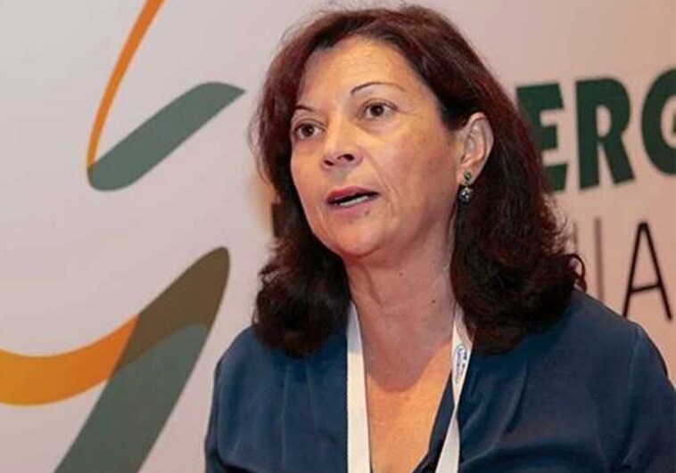 Mercedes Ramblado, presidenta del Colegio de Médicos de Huelva