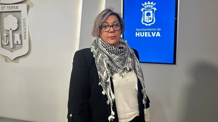 Mónica Rossi, portavoz de La Izquierda de Huelva