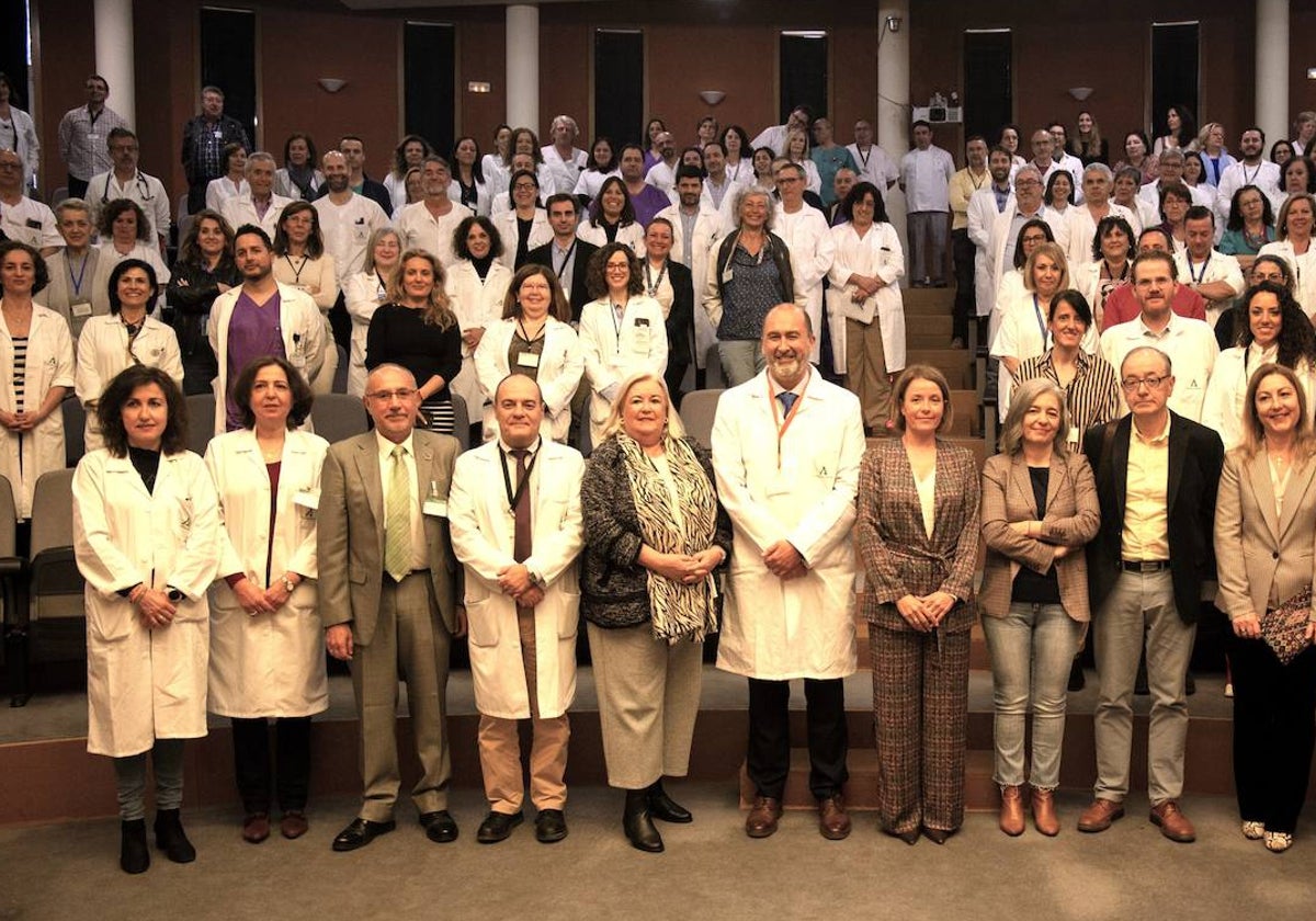 Manuel García de la Vega ha sido presentado oficialmente en el Hospital Juan Ramón Jiménez