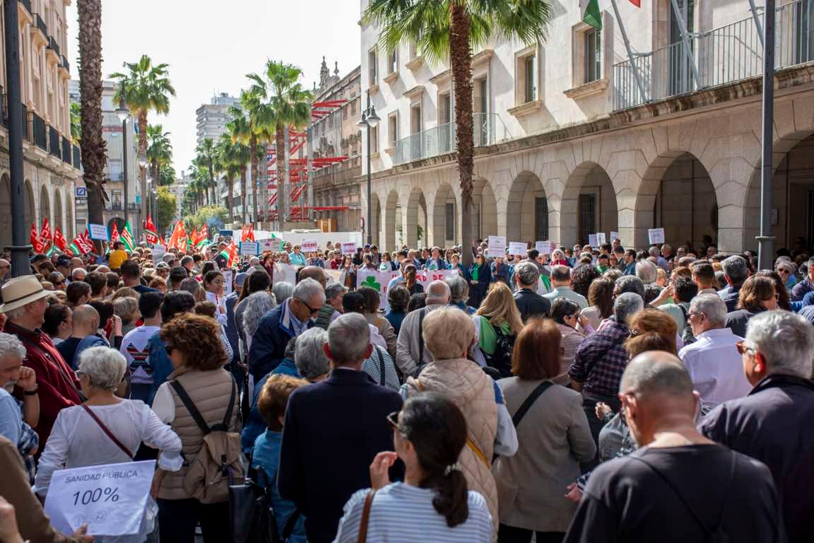 La protesta de la Marea Blanca, en imágenes