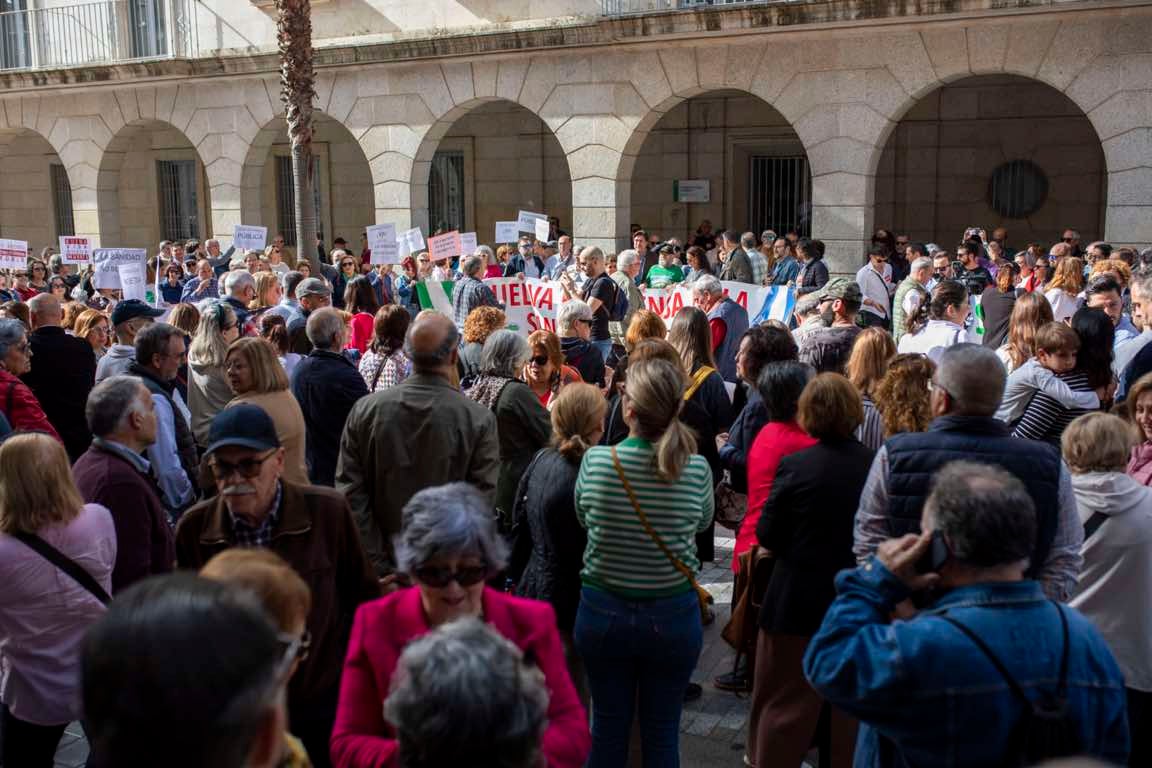La protesta de la Marea Blanca, en imágenes