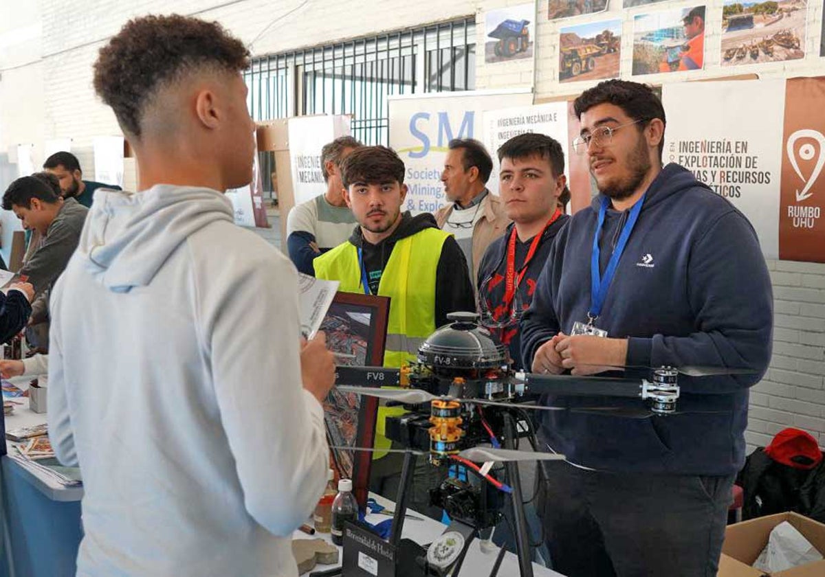 Uno de los stand informativos