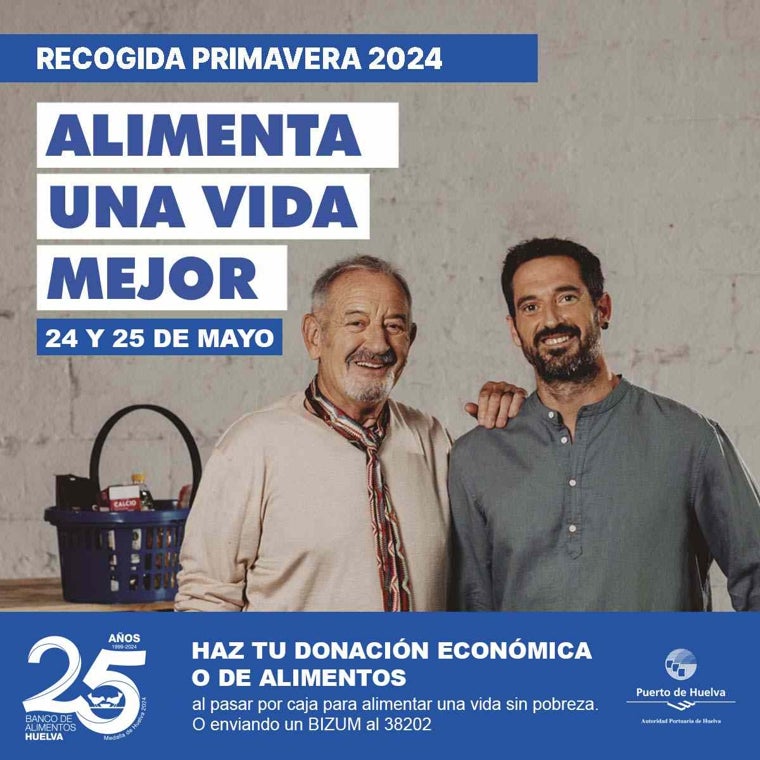 La recogida de primavera del Banco de Alimentos de Huelva confía en corregir el «preocupante» descenso de las donaciones